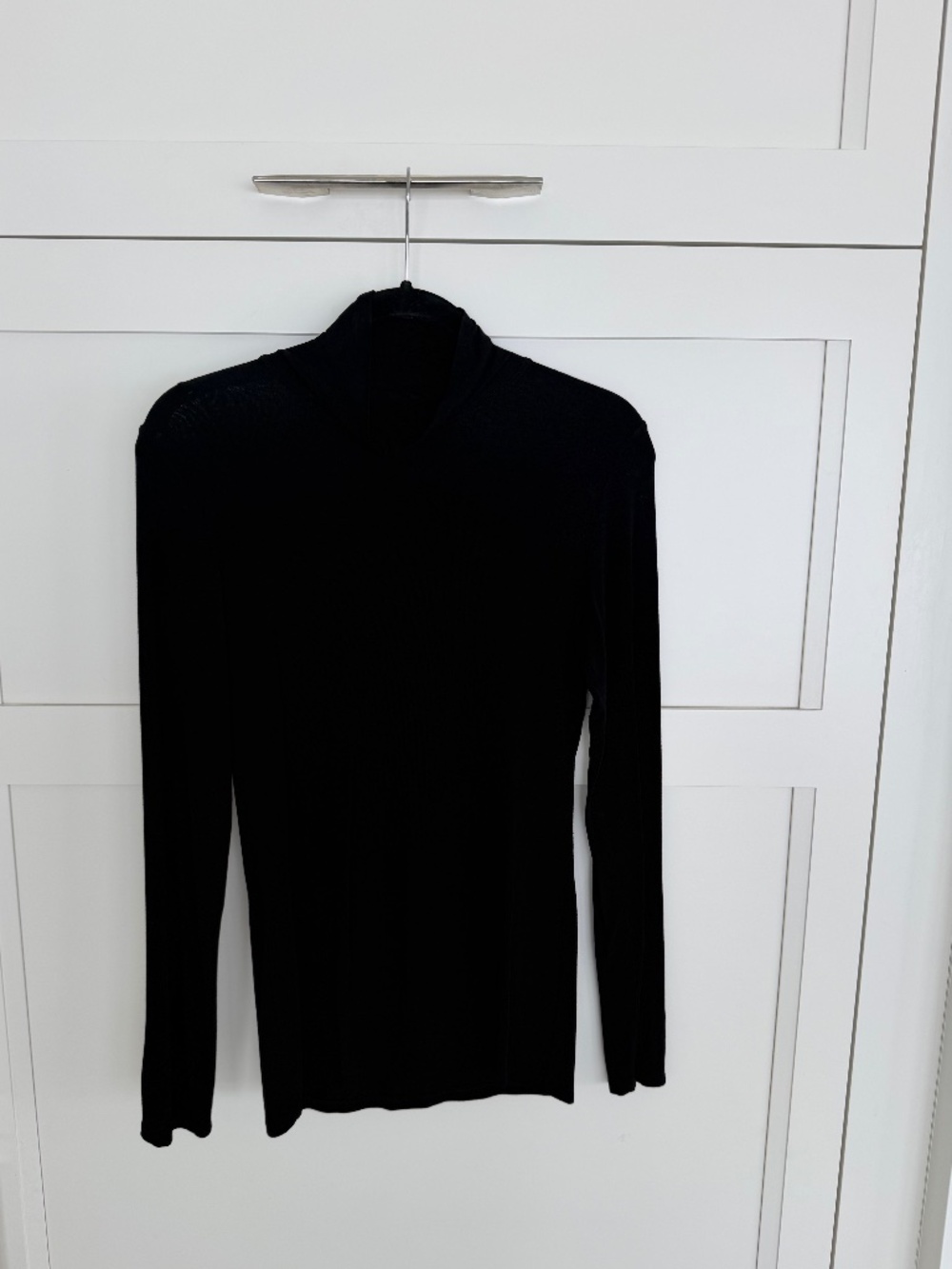 BCBGMaxAzria...Turtleneck Black Top